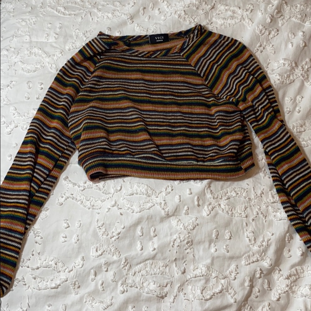 Cropped sweater